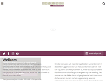 Tablet Screenshot of jaspersepraktijkencentrum.nl